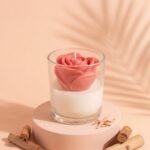 Velvet Rose Świąteczne Przyprawy - front view - handpoured vegan soy candle by Janki Candles | Velvet Rose Świąteczne Przyprawy - widok z przodu - ręcznie lana wegańska świeca sojowa Janki Candles